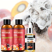 Batana Oil Shampoo & Conditioner Set - Hair Growth & Thickening for Women & Men