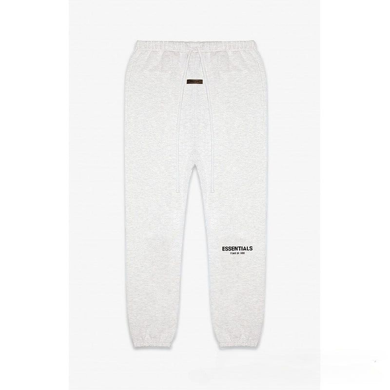 Fog Essentials Sweatpants Unisex Offset Logo Fleece Sweatpants