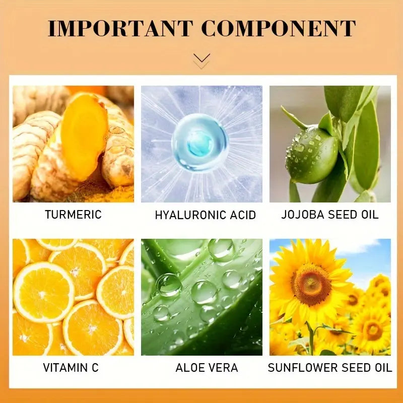 ROZINO Turmeric Firming Cream for Face, Neck, Hands & Feet - 1.69 oz