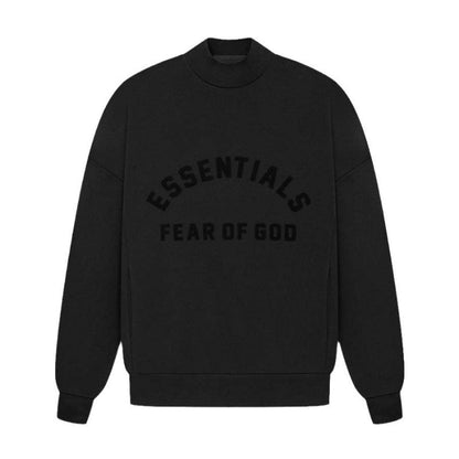 Fog Essentials Sweatshirt Unisex Micro Stand-Up Collar Loose Sweater