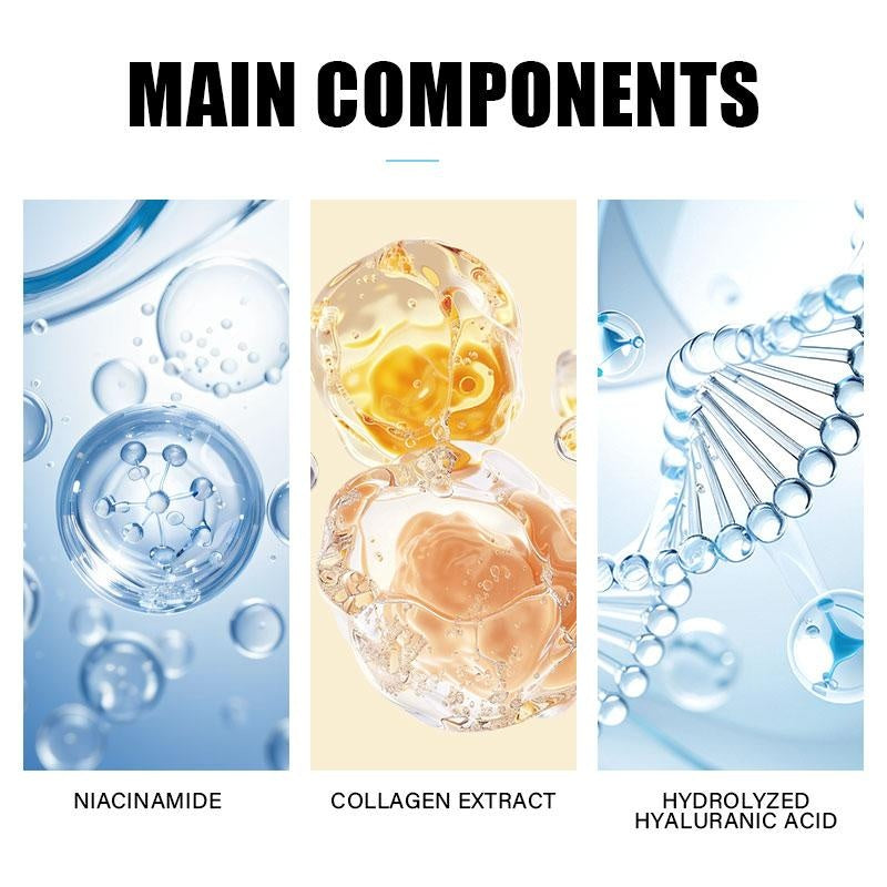 ROZINO Collagen Facial Mask - Moisturizing & Pore Tightening Sheet Mask