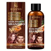Rozino Men's Shampoo with Ginseng & Turmeric - Cover Gray Hair