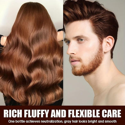 Boosted by Ginseng & Turmeric! Rozino Men’s Shampoo, Cover Gray Hair & Renew