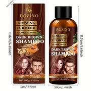 Rozino Men's Shampoo with Ginseng & Turmeric - Cover Gray Hair