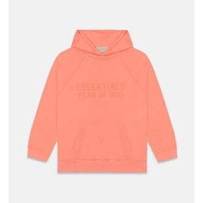 Fog Essentials Hoodie Unisex Flocking Logo Loose Hooded Sweater