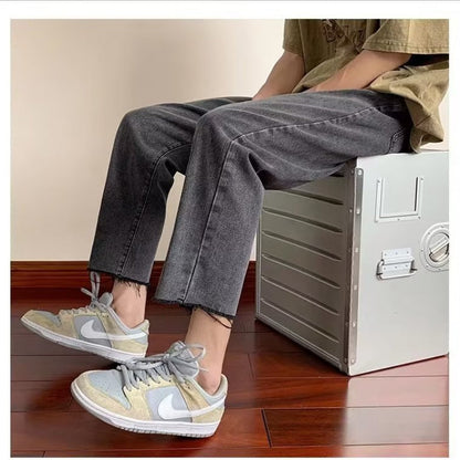 Men Jeans Straight Jeans