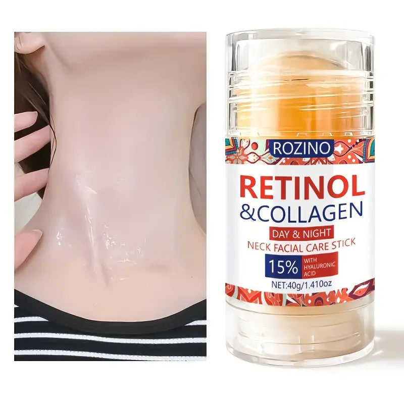ROZINO Retinol & Collagen Neck Firming Stick - Anti-Aging DÃ©colletÃ© Cream