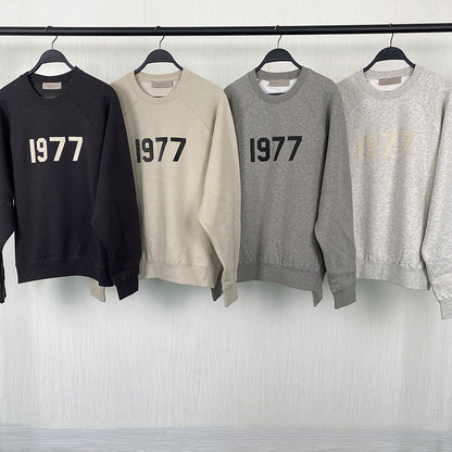 Fog Essentials Sweatshirt Unisex Crew Neck Loose Fleece Sweater