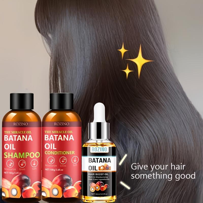 Batana Oil Shampoo & Conditioner Set - Hair Growth & Thickening for Women & Men