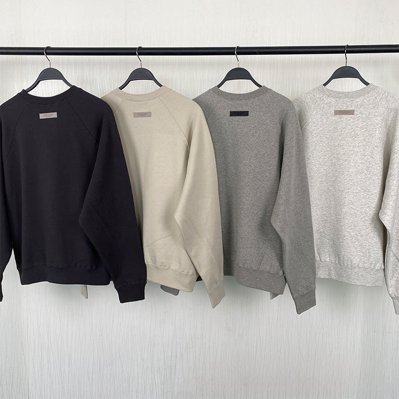 Fog Essentials Sweatshirt Unisex Crew Neck Loose Fleece Sweater