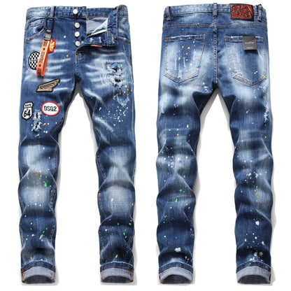 DSQ2 Jeans Ripped Stretch Jeans