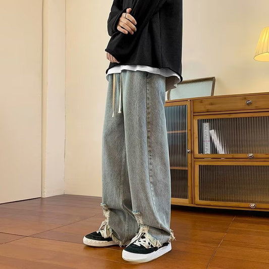 Men Jeans Skinny Jeans Summer plus Size Casual Pants