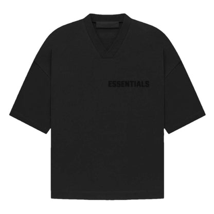 Fog Essentials T shirt Offset Logo V-neck loose T shirt
