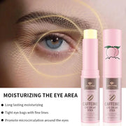 ROZINO Caffeine Eye Cream Stick - Moisturizing Eye Brightener, 3g (4 Pack)