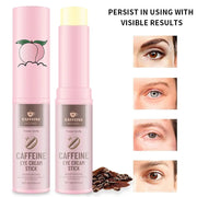 ROZINO Caffeine Eye Cream Stick - Moisturizing Eye Brightener, 3g (4 Pack)