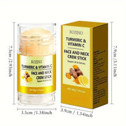 ROZINO Turmeric Face Mask Set - Brightening, Hydrating & Oil Control