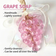 Purple Grape Soap on a Rope - Decorative Aromatic Artisan Bar
