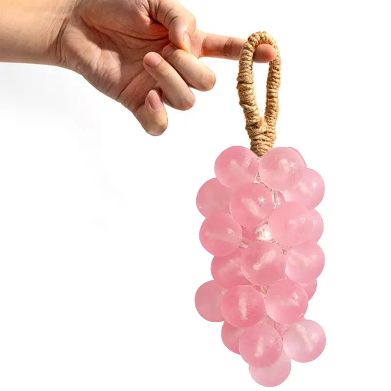 Purple Grape Soap on a Rope - Decorative Aromatic Artisan Bar