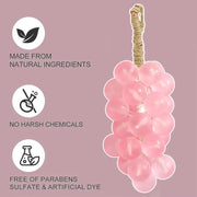 Purple Grape Soap on a Rope - Decorative Aromatic Artisan Bar