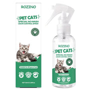 ROZINO Green Power Cat Spray - Odor-Free & Natural Grooming Spray