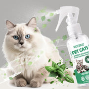 ROZINO Green Power Cat Spray - Odor-Free & Natural Grooming Spray