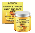 Vitamin C & Turmeric Hand and Foot Peel Mask – Moisturizing & Brightening Treatment