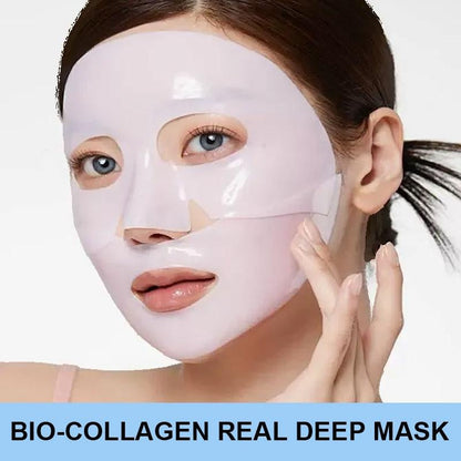 One-piece facial mask