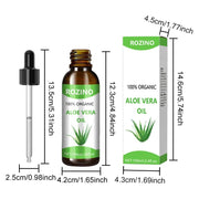 Rozino Pure Aloe Vera Essential Oil - Hair Treatment & Fragrance, 100ml