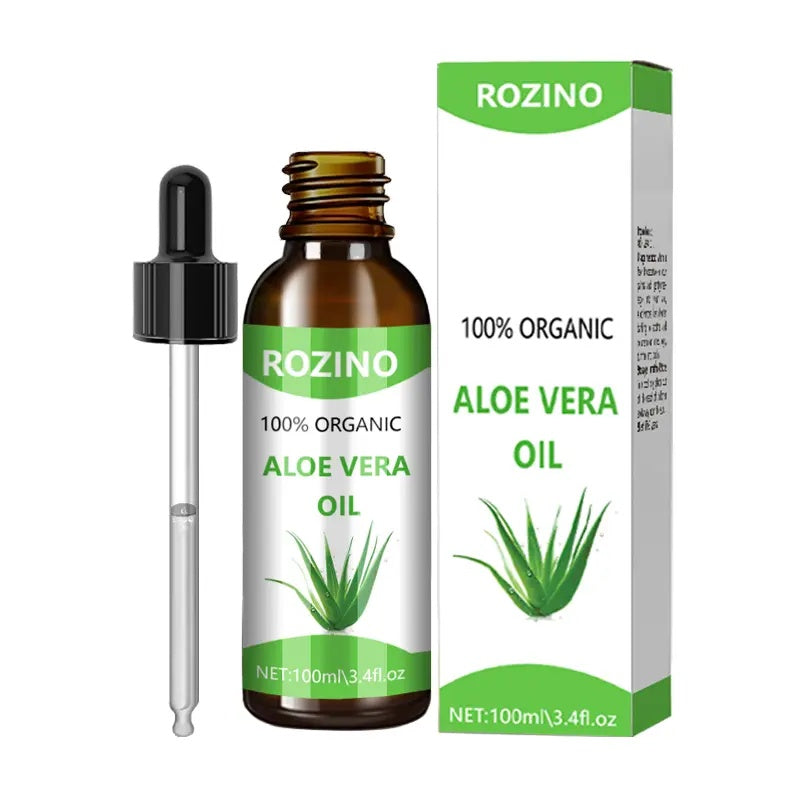 Rozino Pure Aloe Vera Essential Oil - Hair Treatment & Fragrance, 100ml