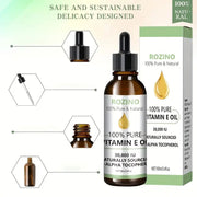 Rozino Pure Natural Vitamin E Oil for Skin Repair & Hair Care
