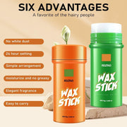 ROZINO 2-Piece Hair Wax Stick with Coconut Oil for Flyaways & Edge Frizz