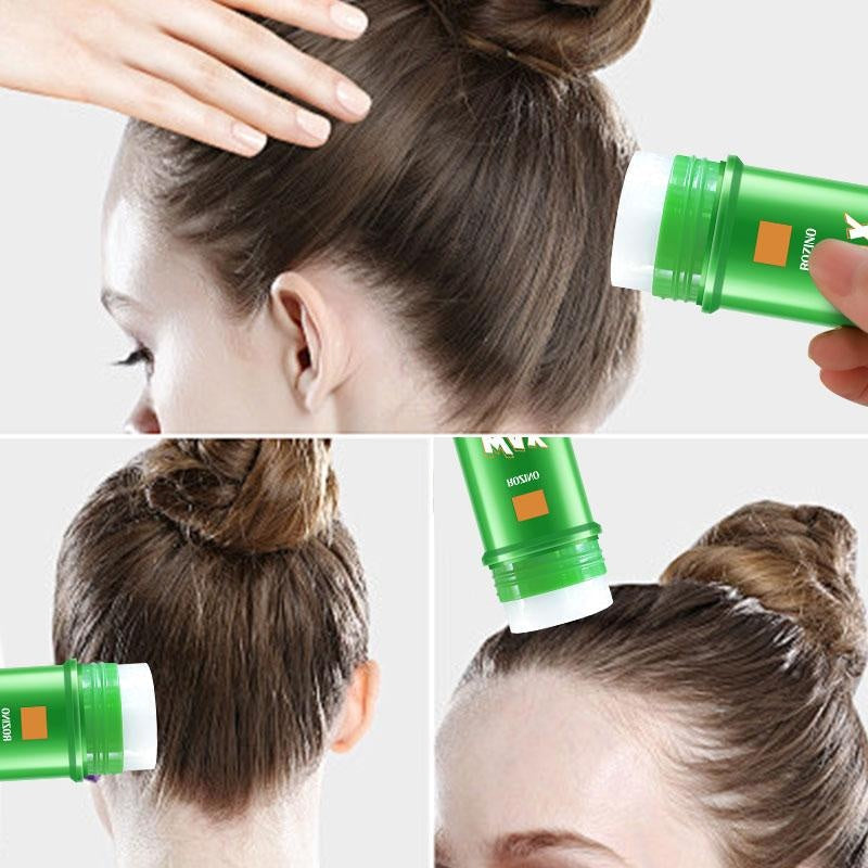 ROZINO 2-Piece Hair Wax Stick with Coconut Oil for Flyaways & Edge Frizz