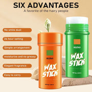 ROZINO 2-Piece Hair Wax Stick with Coconut Oil for Flyaways & Edge Frizz