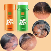 ROZINO 2-Piece Hair Wax Stick with Coconut Oil for Flyaways & Edge Frizz