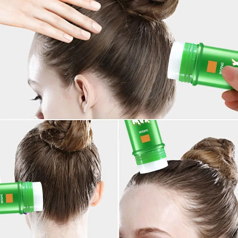 ROZINO 2-Piece Hair Wax Stick with Coconut Oil for Flyaways & Edge Frizz
