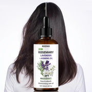 ROZINO 3-in-1 Rosemary, Lavender & Jasmine Body Oil - Moisturizing, 100ml