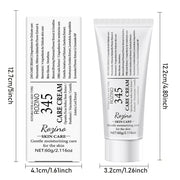 ROZINO 345 Care Cream - Gentle Facial Moisturizer for All Skin Types, 60g