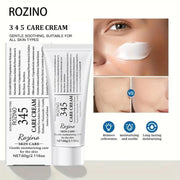 ROZINO 345 Care Cream - Gentle Facial Moisturizer for All Skin Types, 60g