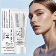 ROZINO 345 Care Cream - Gentle Facial Moisturizer for All Skin Types, 60g