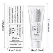 ROZINO 345 Care Cream - Gentle Facial Moisturizer for All Skin Types, 60g