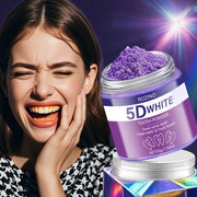 ROZINO 5D White Tooth Powder - Activated Charcoal Whitening - 50g