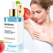 ROZINO After Shave Oil for Sensitive Skin - Apple Extract, Vitamin B3, Spirulina & Eucalyptus - 40ml