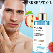 ROZINO After Shave Oil for Sensitive Skin - Apple Extract, Vitamin B3, Spirulina & Eucalyptus - 40ml