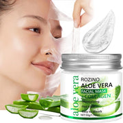 Rozino Aloe Vera & Collagen Facial Mask - Moisturizing Night Care - 50g