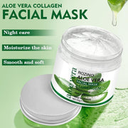 Rozino Aloe Vera & Collagen Facial Mask - Moisturizing Night Care - 50g