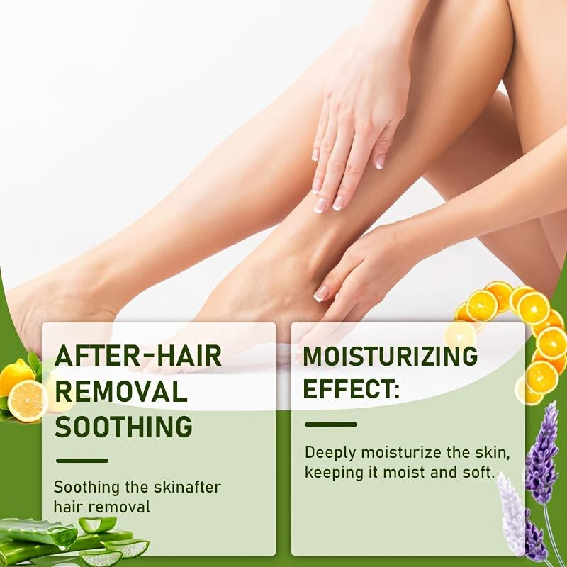 Rozino Aloe Vera Post-Hair Removal Cream - Soothing Moisturizer for Smooth Skin