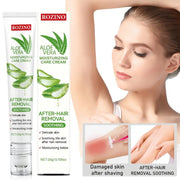 Rozino Aloe Vera Post-Hair Removal Cream - Soothing Moisturizer for Smooth Skin