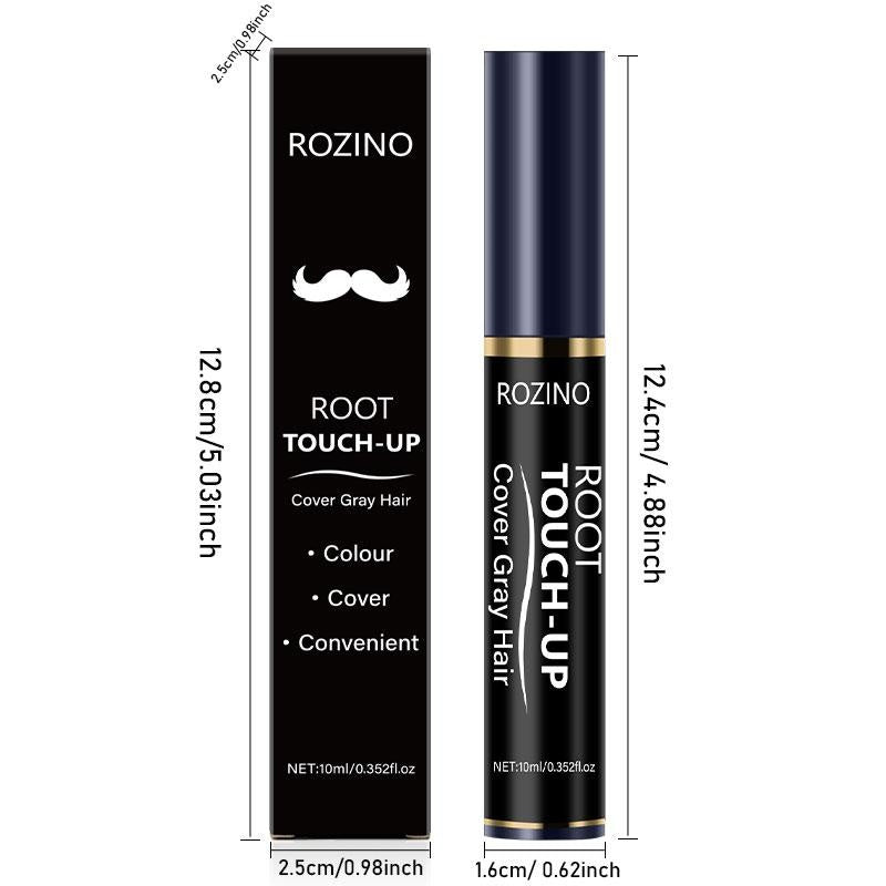Rozino Beard Root Touch-Up - Gray Hair Coverage Paste, 10ml