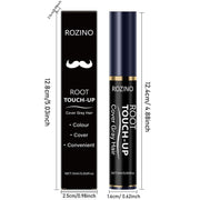 Rozino Beard Root Touch-Up - Gray Hair Coverage Paste, 10ml