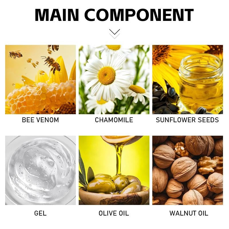 ROZINO Bee Venom & Chamomile Hand & Foot Mask for Dry Skin - 150g